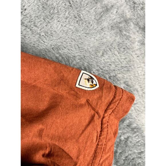 KÜHL Touch Polo Shirt Men’s XXXL Rust Orange Performance Short Sleeve Excellent - Picture 5 of 9